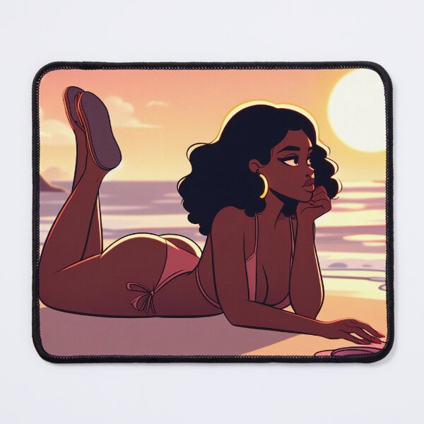 Artikelvorschau, Ebony Girl – Auszeit am Strand – 08 entworfen und verkauft von MyEbonyYou.