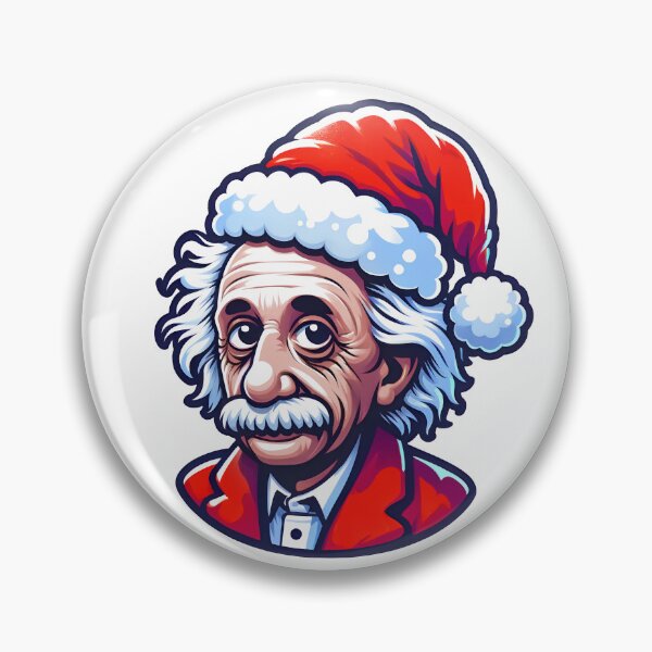 Item preview, Santa Einstein designed and sold by Emitropy.