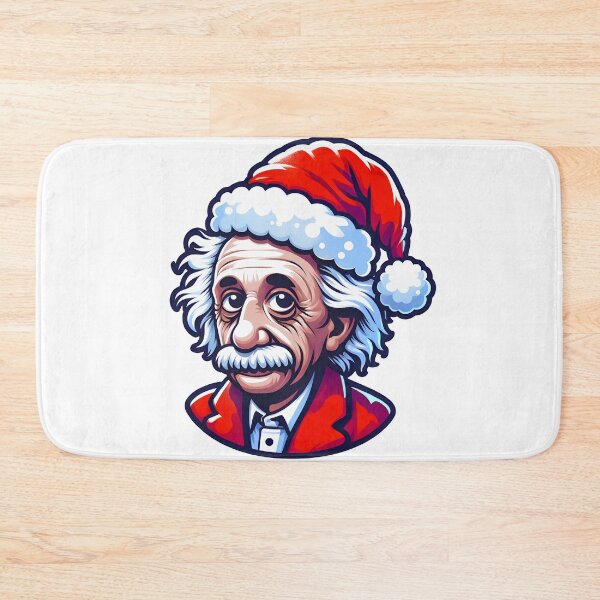 Item preview, Santa Einstein designed and sold by Emitropy.