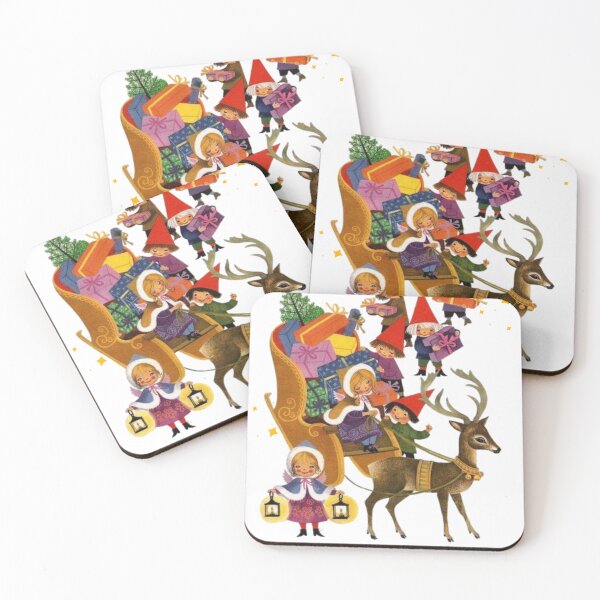 Item preview, Cute Scandi Christmas card vintage Christmas greeting card retro Xmas greeting card designed and sold by LaundrySalt.
