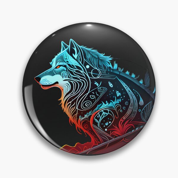Item preview, Wolfpack Tribal Wolf and Sunset designed and sold by Chubuter.