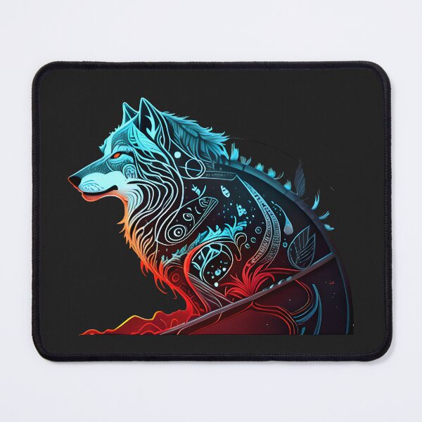 Item preview, Wolfpack Tribal Wolf and Sunset designed and sold by Chubuter.