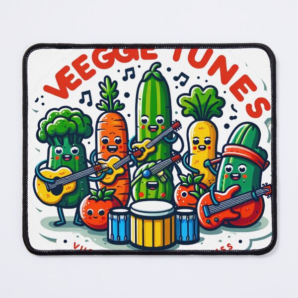 Item preview, Veggee Tunes - Hilarious Vegetable Music Design designed and sold by The-Library.
