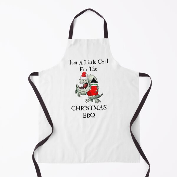 Item preview, Santa Monster Holding A Christmas Stocking Loaded With Coal - Coal For Christmas BBQ designed and sold by Oaks Creations.