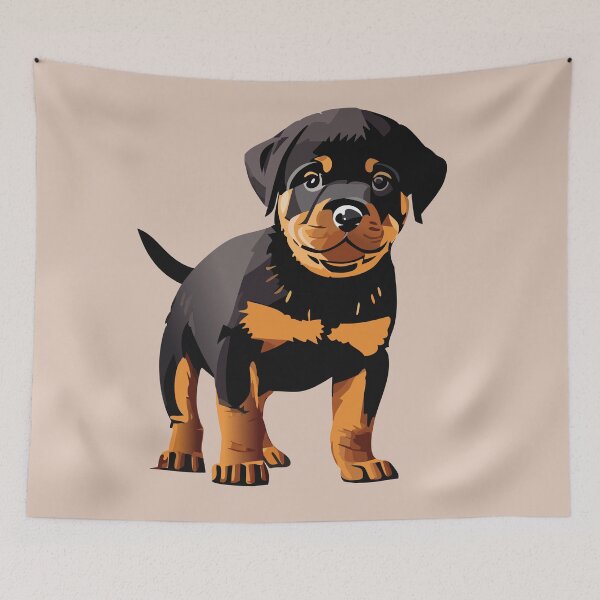 Item preview, Rottweiler Puppy! designed and sold by emiliapapaya.