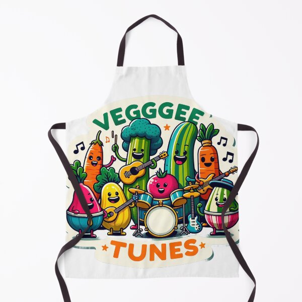Item preview, Veggee Tunes - Hilarious Vegetable Music Design designed and sold by The-Library.