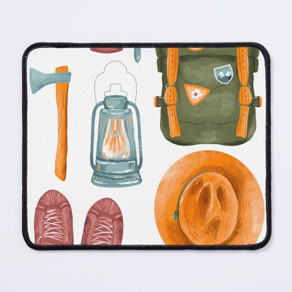 Item preview, Outdoor Camping by Cindy Rose Studio designed and sold by cindyrosestudio.