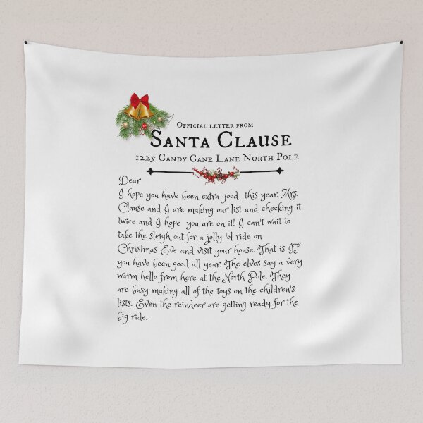 Item preview, Santa Clause letter designed and sold by yourfashionway.