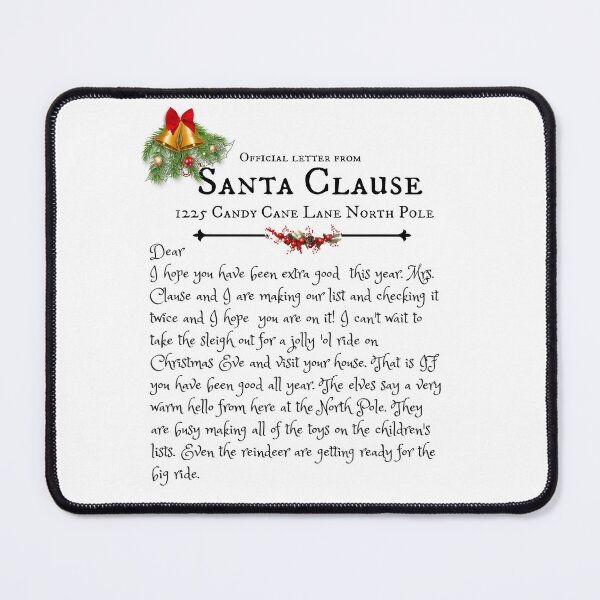 Item preview, Santa Clause letter designed and sold by yourfashionway.