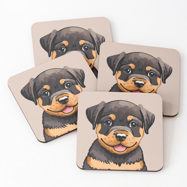 Item preview, Happy Rottweiler Puppy! designed and sold by emiliapapaya.