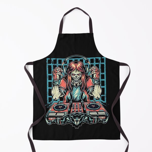 Item preview, zombie dj designed and sold by NotesForMusic.