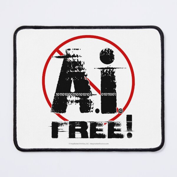 Item preview, AI Free!  -  For Light Backgrounds designed and sold by The Imagination Source™.