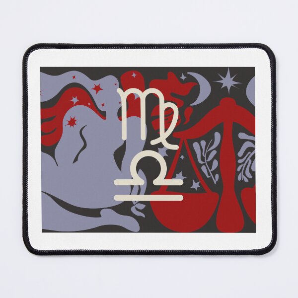 Item preview, September Zodiac Signs Libra Virgo Calendar 9/12 designed and sold by Tinosheart.