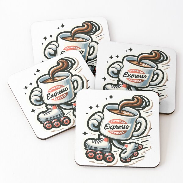 Item preview, Espresso Express - Hilarious Coffee Design designed and sold by The-Library.