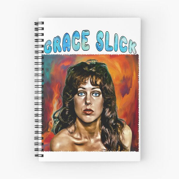 Item preview, GRACE SLICK (with text) – TUI #1 (Talking Under The Influence)  designed and sold by Psychedelic Shack.