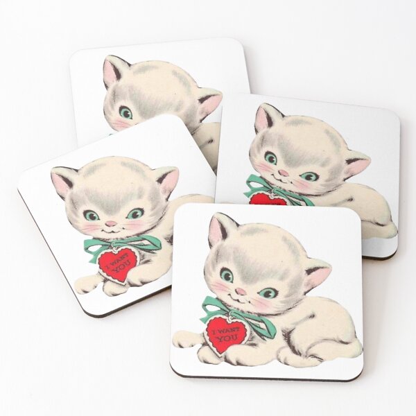 Item preview, vintage cat coquette designed and sold by leeliae.