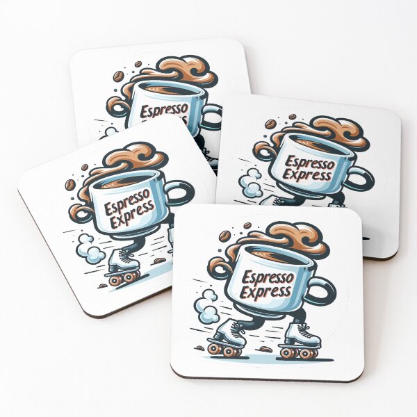 Item preview, Espresso Express - Hilarious Coffee Design designed and sold by The-Library.