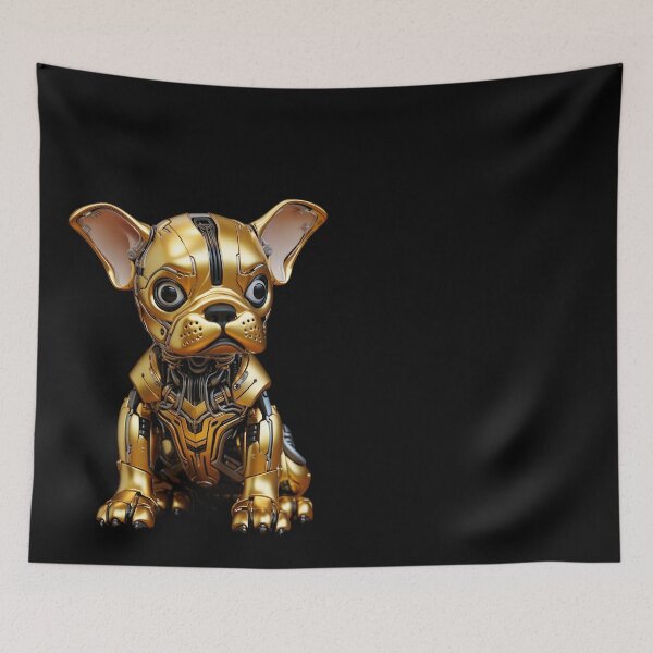 Item preview, Return of the Frenchie - C3PeeO Droid designed and sold by everythingdogz.