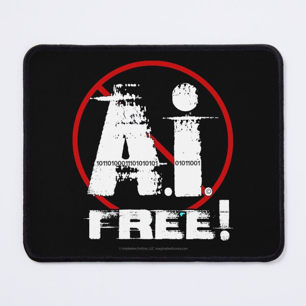 Item preview, AI Free! - For Dark Backgrounds designed and sold by The Imagination Source™.