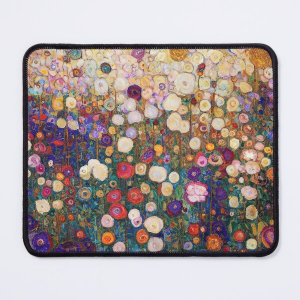 Aperçu de l'œuvre Jardin de fleurs - Gustav Klimt créée et vendue par maniacfitness.