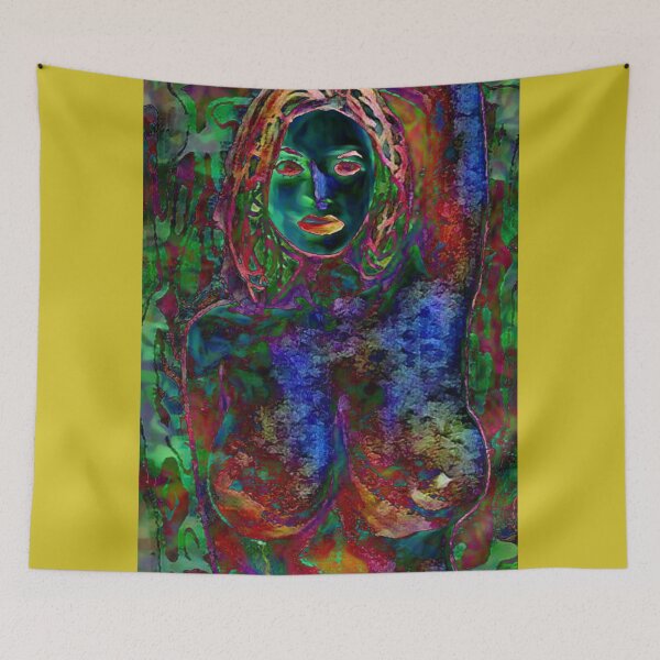 Item preview, Erotic art, digital painting of female nude. designed and sold by pulchritude560.