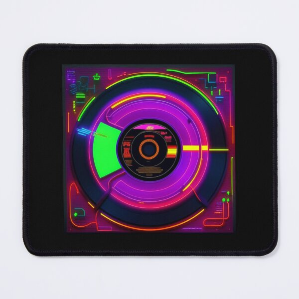 Item preview, Technics Glow Party DJ Turntable designed and sold by musicgeniusart.