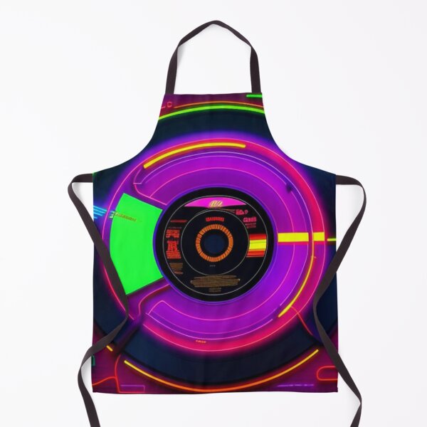 Item preview, Technics Glow Party DJ Turntable designed and sold by musicgeniusart.