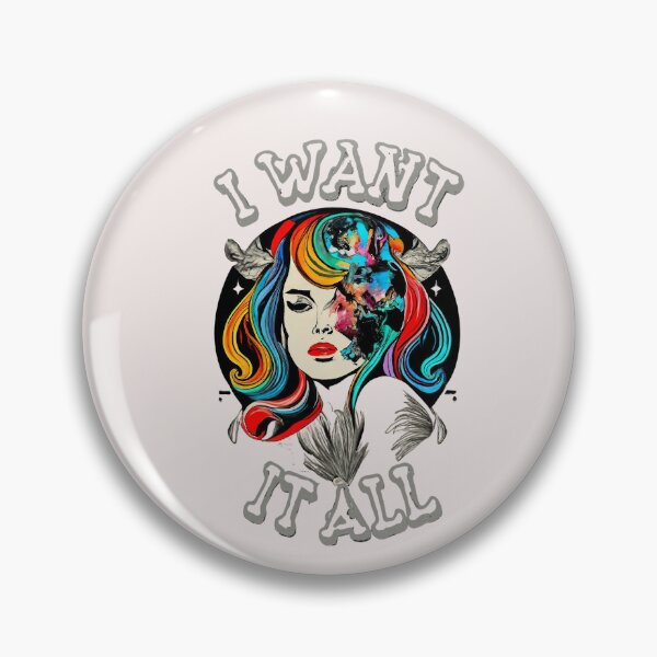 Item preview, Are you an ambitious individual who is always striving for more? Do you have a no-limits mindset and believe that anything is possible? If so, then our "I Want It All" design is perfect for you!  designed and sold by bubblylive.