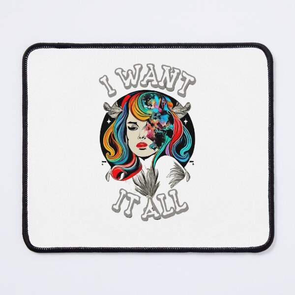 Item preview, Are you an ambitious individual who is always striving for more? Do you have a no-limits mindset and believe that anything is possible? If so, then our "I Want It All" design is perfect for you! designed and sold by bubblylive.