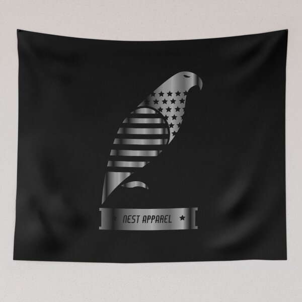 Item preview, NEST Apparel Logo (Gunmetal) designed and sold by feehanm97.