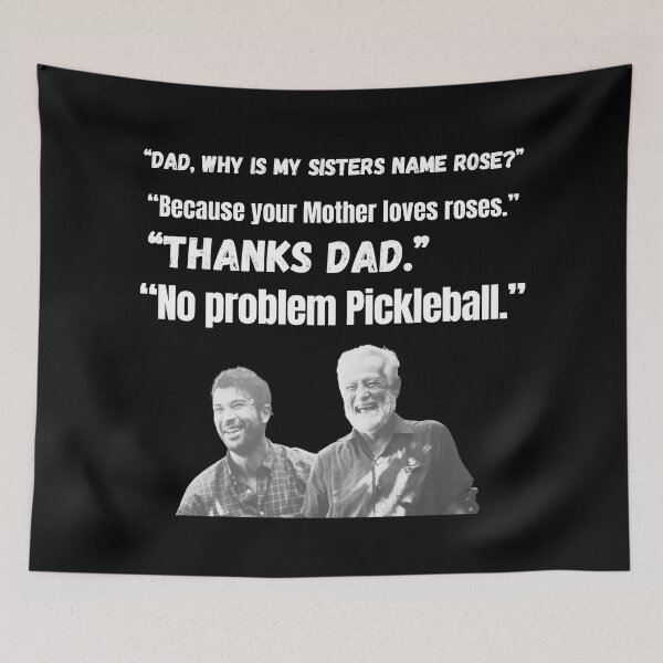 Item preview, Pickleball Dad and Son, Funny Pickleball designed and sold by RiffRaffGraffix.