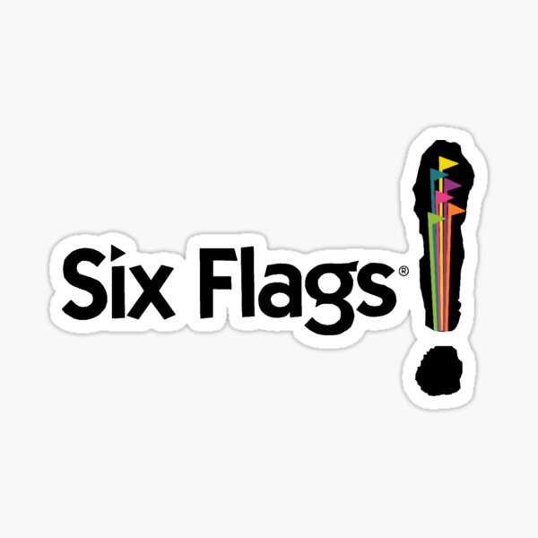 Item preview, Six Flags 98 logo designed and sold by Heckinart.