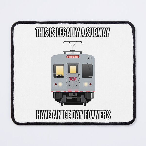 Item preview, This Is Legally a Subway designed and sold by LeonTransit.