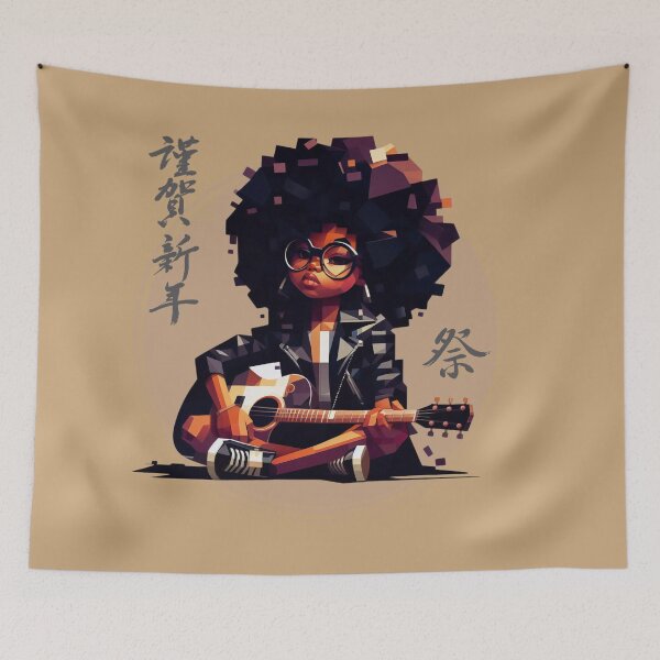Item preview, Ethnic Cubist Art designed and sold by IAPICTURE.