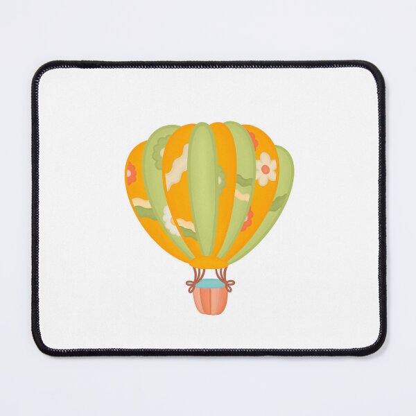 Item preview, Flower Power Hot Air Balloon designed and sold by kikibeanbubble.