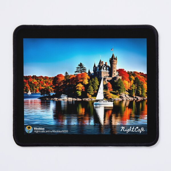 Item preview, Sailing on the St. Lawrence River in Autumn designed and sold by QuackersWeb.