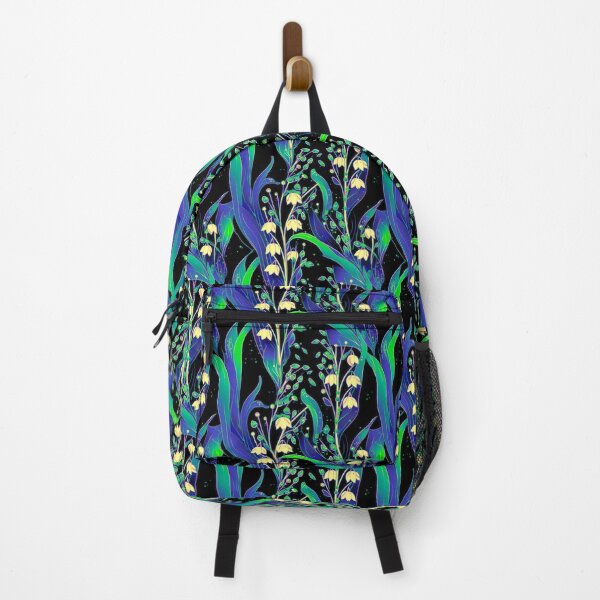 Item preview, I Color Variation of Midnight Blooms: Lily of the Valley on Dark Canvas designed and sold by Iropagi.