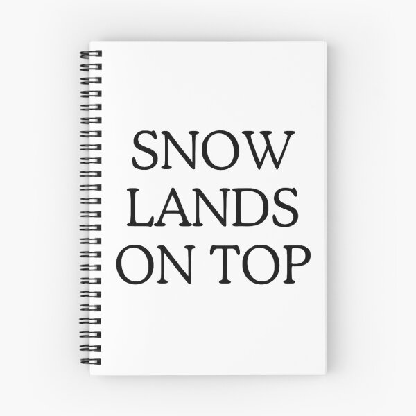 Item preview, Snow Lands on Top designed and sold by Sabrina Manni.