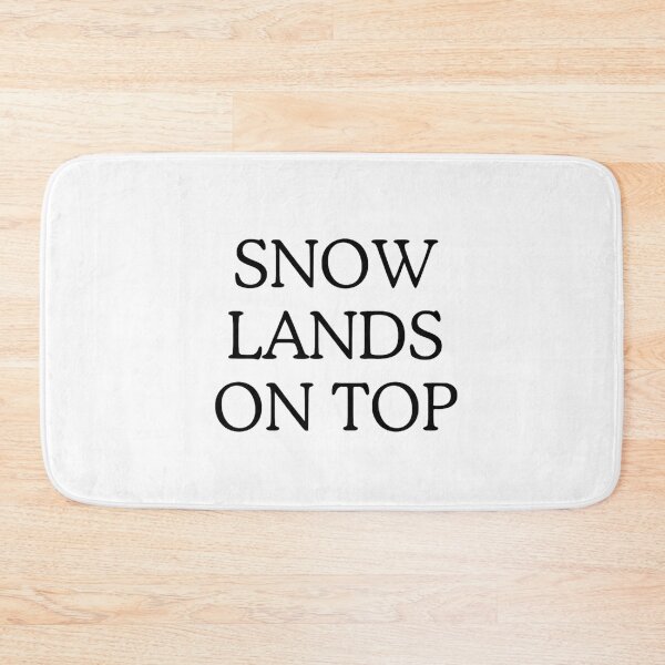 Item preview, Snow Lands on Top designed and sold by Sabrina Manni.