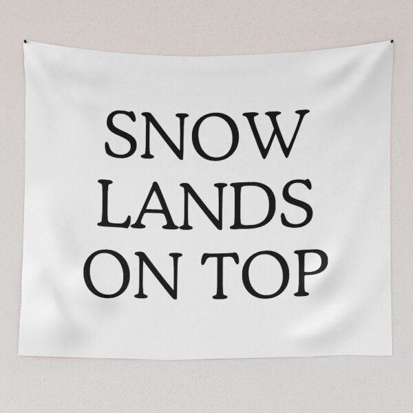 Item preview, Snow Lands on Top designed and sold by Sabrina Manni.