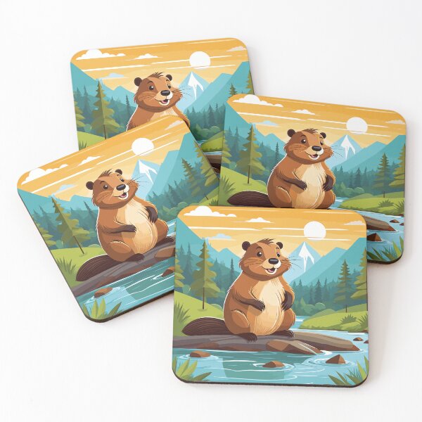 Item preview, Beaver Artwork designed and sold by WildlifeInc.