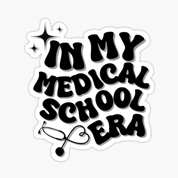 Item preview, in my medical school era (black) designed and sold by Jadie Barnhart.