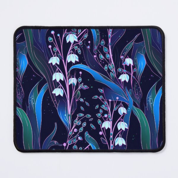 Item preview, Copy of I Color Variation of Midnight Blooms: Lily of the Valley on Dark Canvas designed and sold by Iropagi.