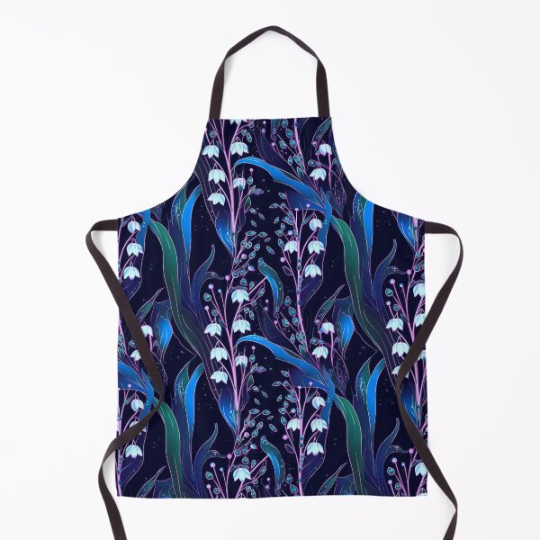 Item preview, Copy of I Color Variation of Midnight Blooms: Lily of the Valley on Dark Canvas designed and sold by Iropagi.