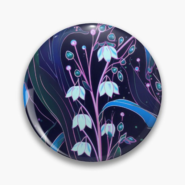 Item preview, Copy of I Color Variation of Midnight Blooms: Lily of the Valley on Dark Canvas designed and sold by Iropagi.