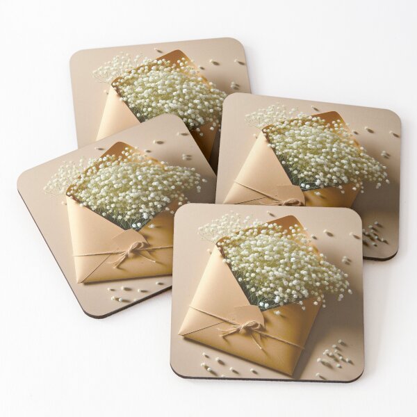 Item preview, Envelope and Gypsophila. designed and sold by growing-mom.