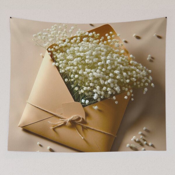 Item preview, Envelope and Gypsophila. designed and sold by growing-mom.