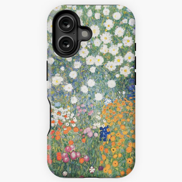 Aperçu de l'œuvre Jardin de fleurs Gustav Klimt créée et vendue par maniacfitness.