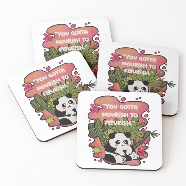 Item preview, PeiPei and KeKe - "You Gotta Nourish To Flourish" designed and sold by PeiPei and KeKe.