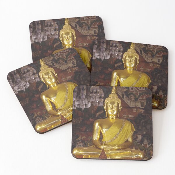 Item preview, Buddha Statue at Wat Pho in Bangkok, Thailand designed and sold by The Botanical Jason.